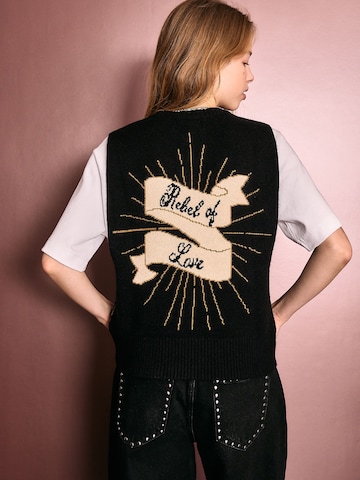 Pull-over Rockett St George en noir : devant