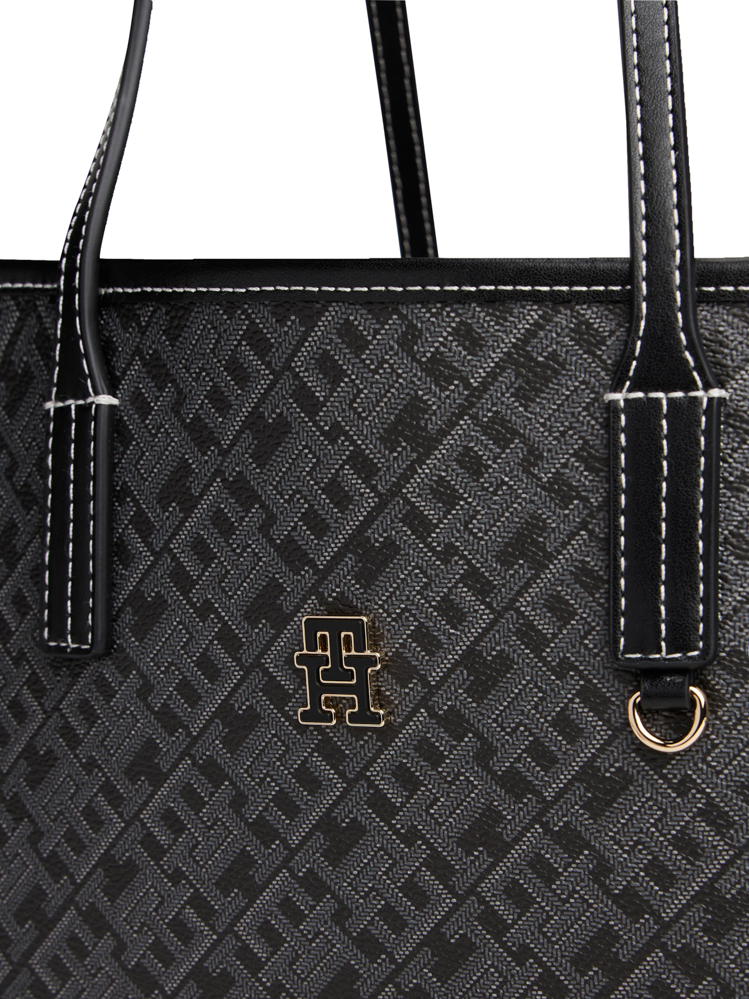 Plase de cumpărături de la TOMMY HILFIGER pe negru