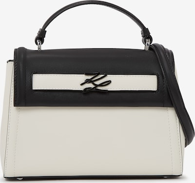 Rankinė iš Karl Lagerfeld, spalva – juoda / balta, Prekių apžvalga