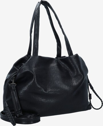 TOM TAILOR Schultertasche 'Liza' in Schwarz