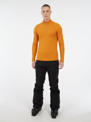 PROTEST Athletic Sweatshirt 'REWILL' in Yellow: front