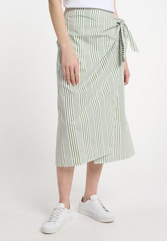 DreiMaster Maritim Skirt in Green: front