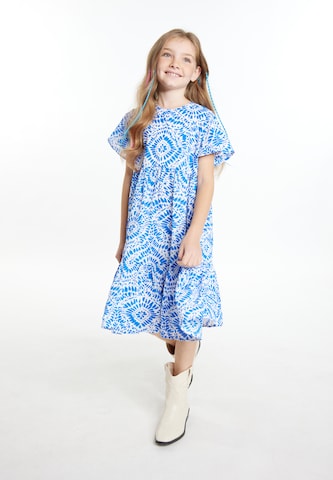 Robe IZIA en bleu : devant