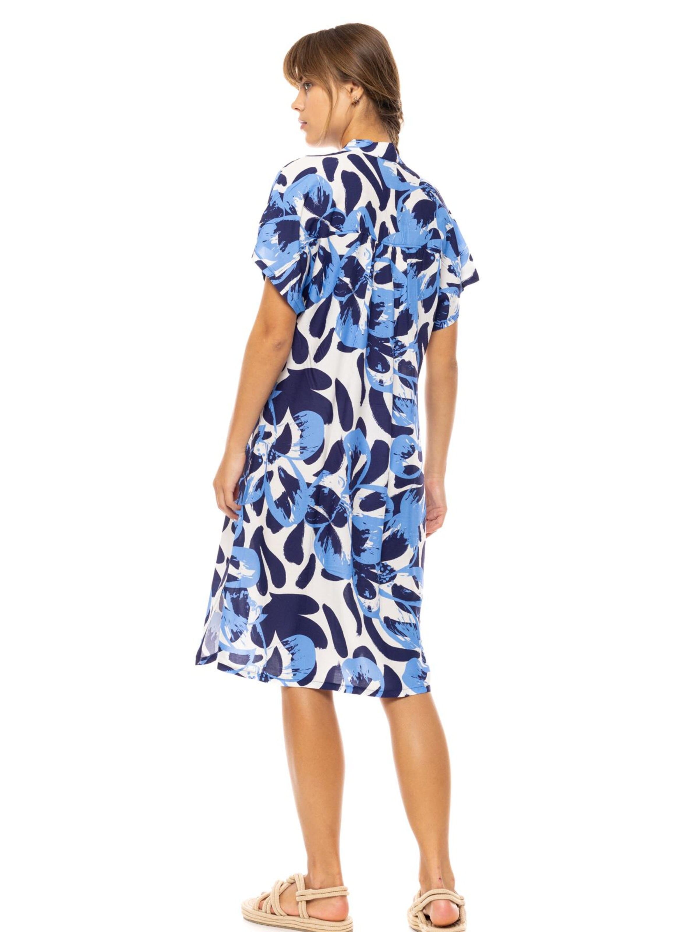 Pink Label Summer Dress in Blue