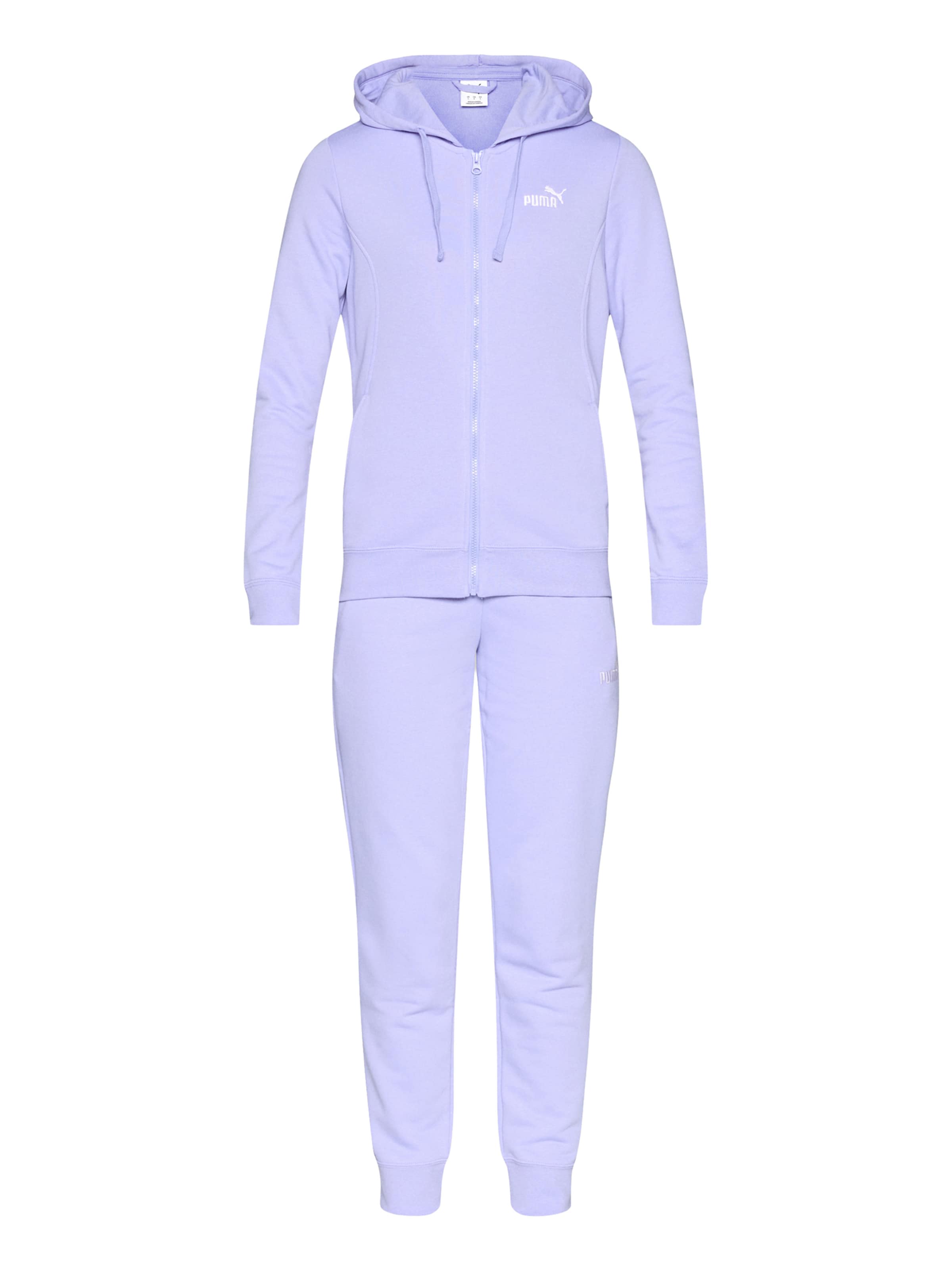 PUMA Tracksuit in Purple: front