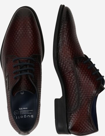 bugatti - Zapatos con cordón 'Zavinio' en rojo