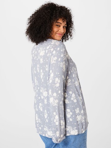 Chemisier 'KC Mira Ami' KAFFE CURVE en bleu