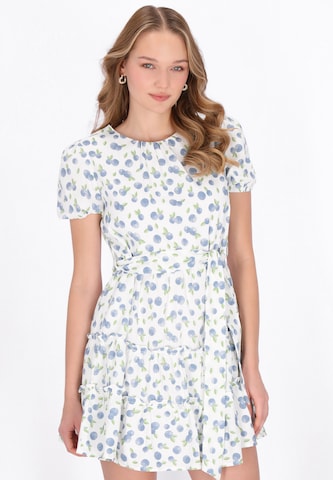 Robe 'Young Fashion' MYMO en blanc : devant