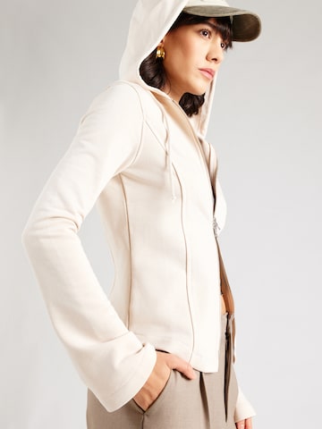 Monki Sweatjacka i beige