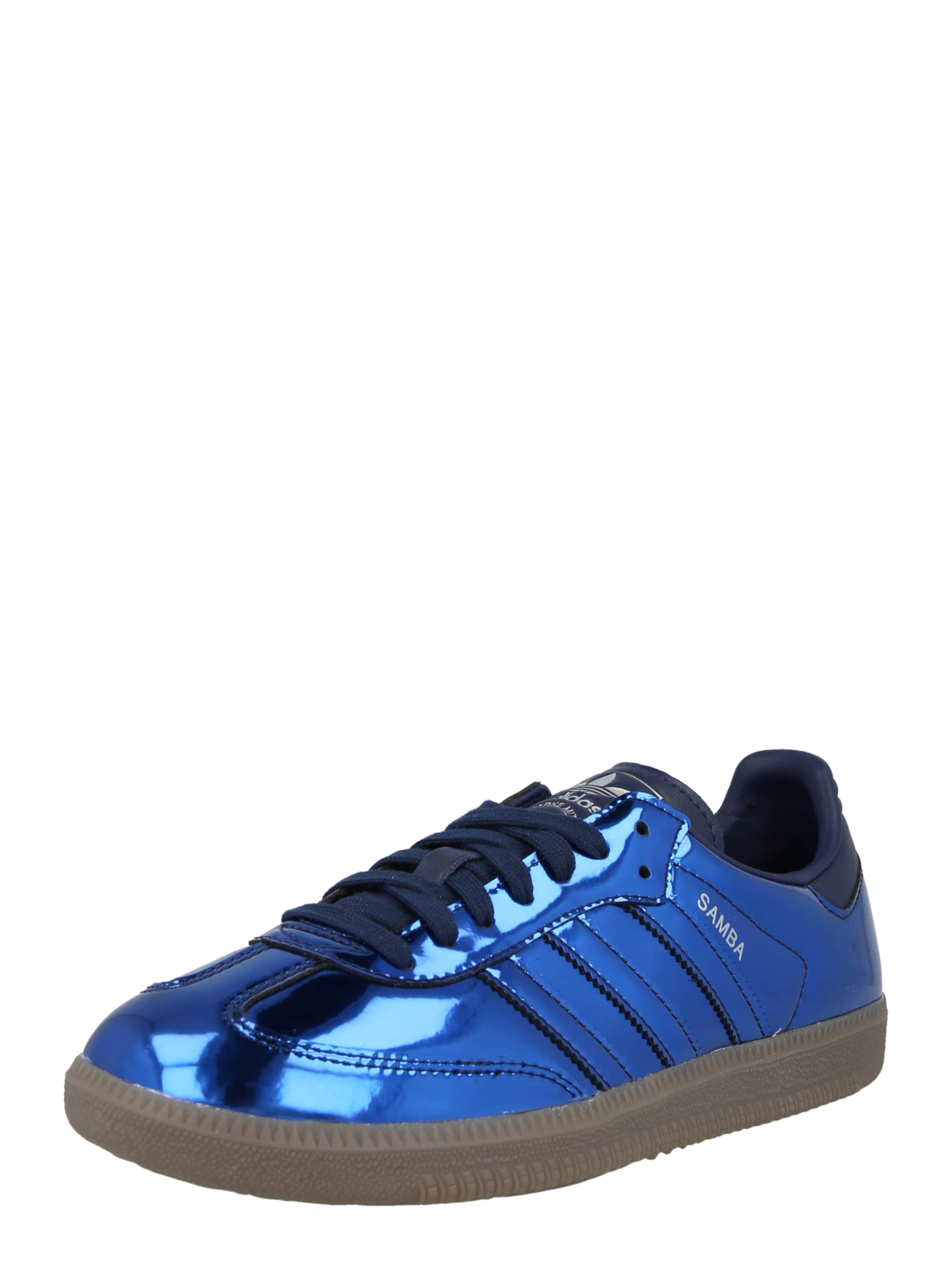 mėlyna ADIDAS ORIGINALS Sportbačiai be auliuko 'SAMBA OG': priekis