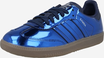 mėlyna ADIDAS ORIGINALS Sportbačiai be auliuko 'SAMBA OG': priekis