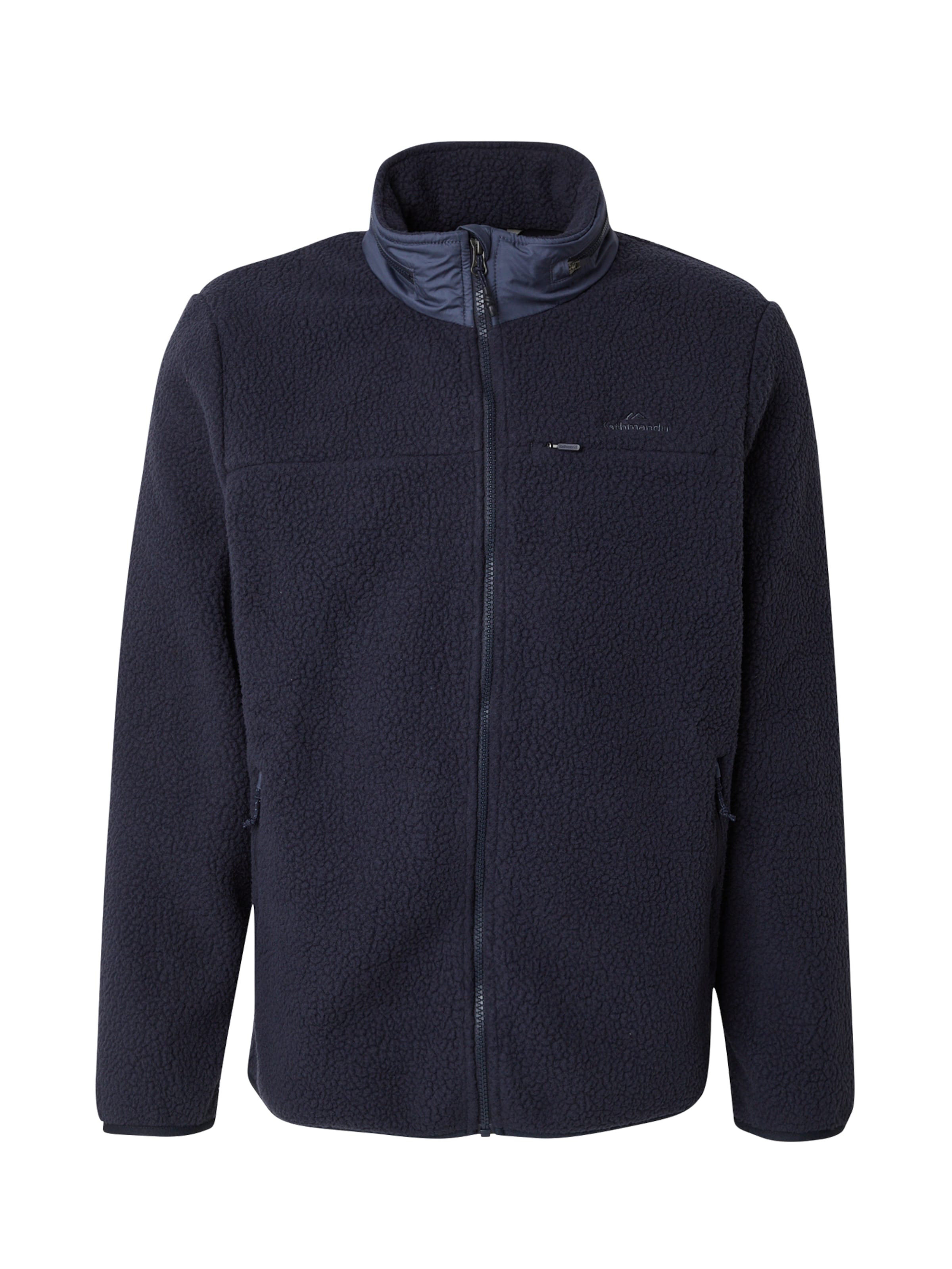 mėlyna Kathmandu Funkcinis flisinis džemperis 'BAFFIN ISLAND': priekis