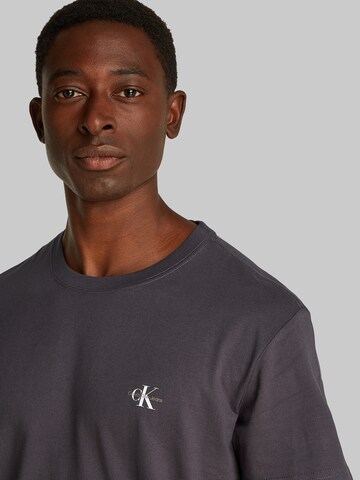 pilka Calvin Klein Jeans Marškinėliai