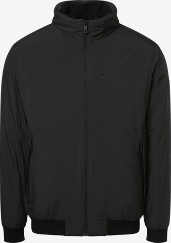 bugatti Between-Season Jacket in Black: front