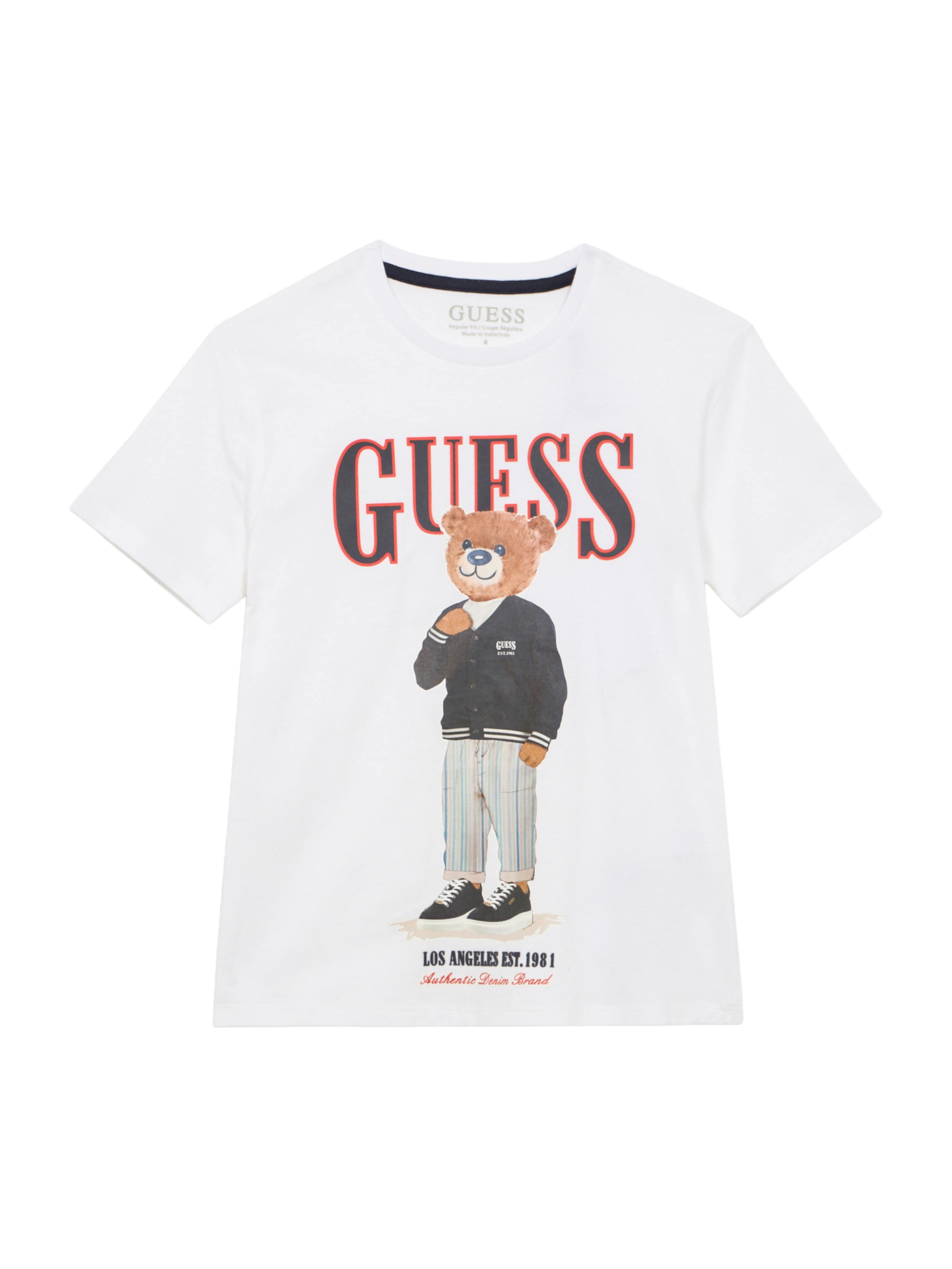 GUESS Shirt in White: front