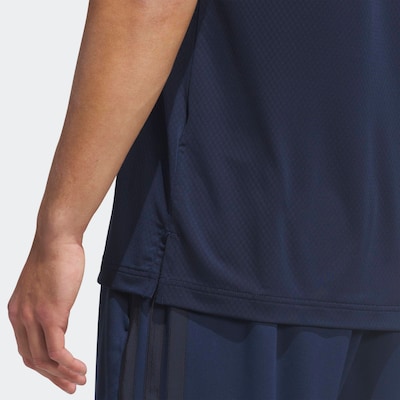 ADIDAS PERFORMANCE Performance Shirt in S in Dark blue / Light yellow, Item view