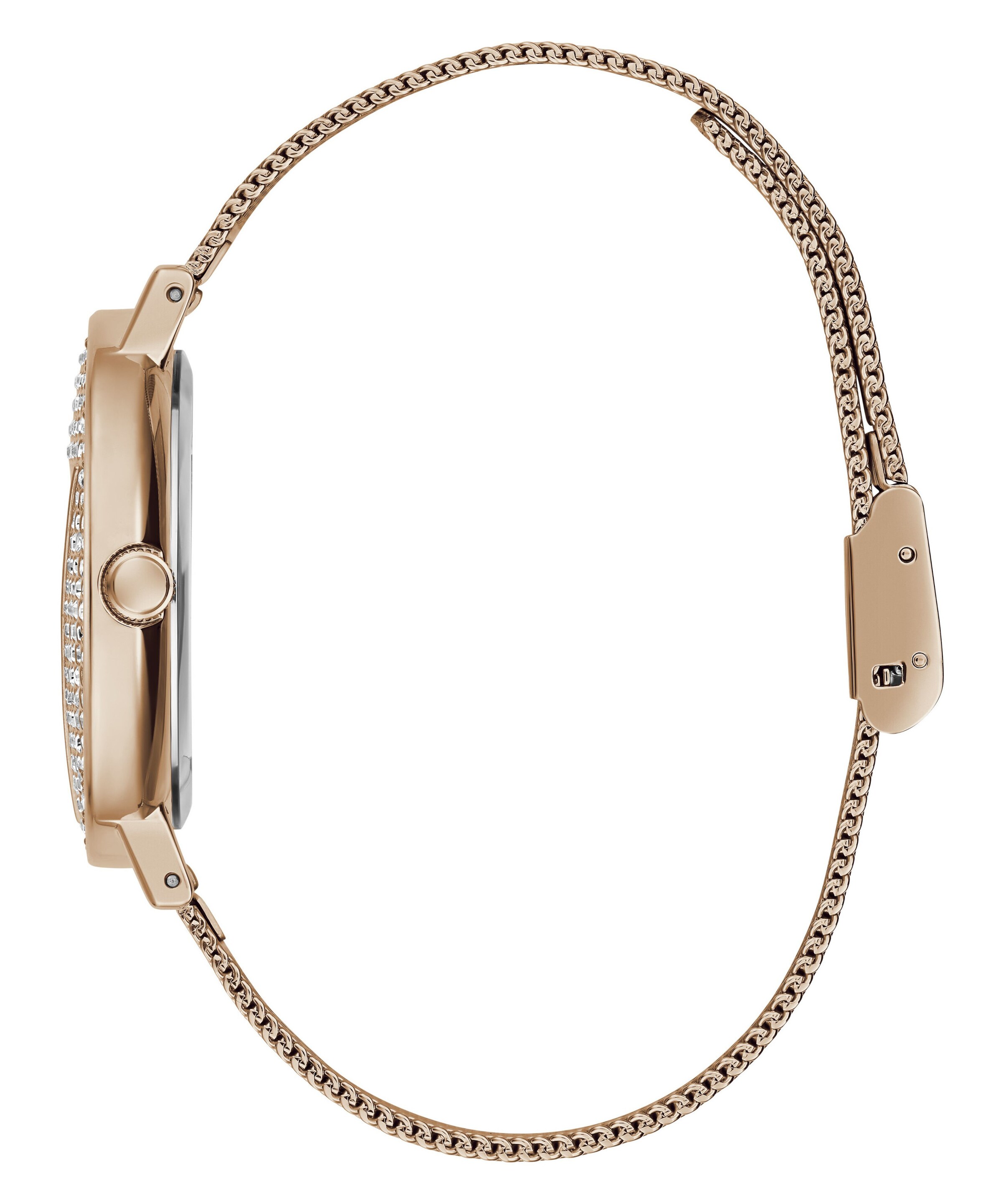 GUESS Uhr 'ICONIC ' in Pink