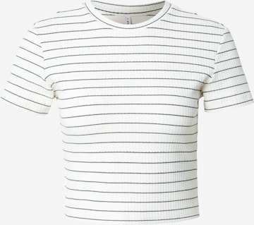 ONLY Μπλουζάκι 'ONLANITS' σε λευκό: μπροστά