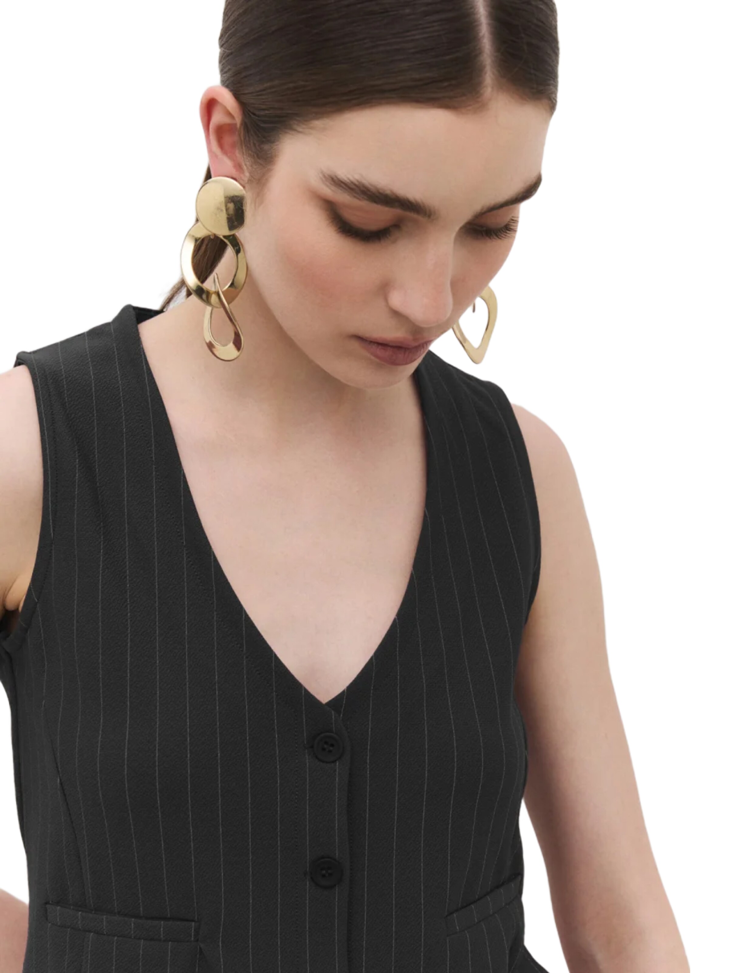 Gilet de costume No Matter What en noir