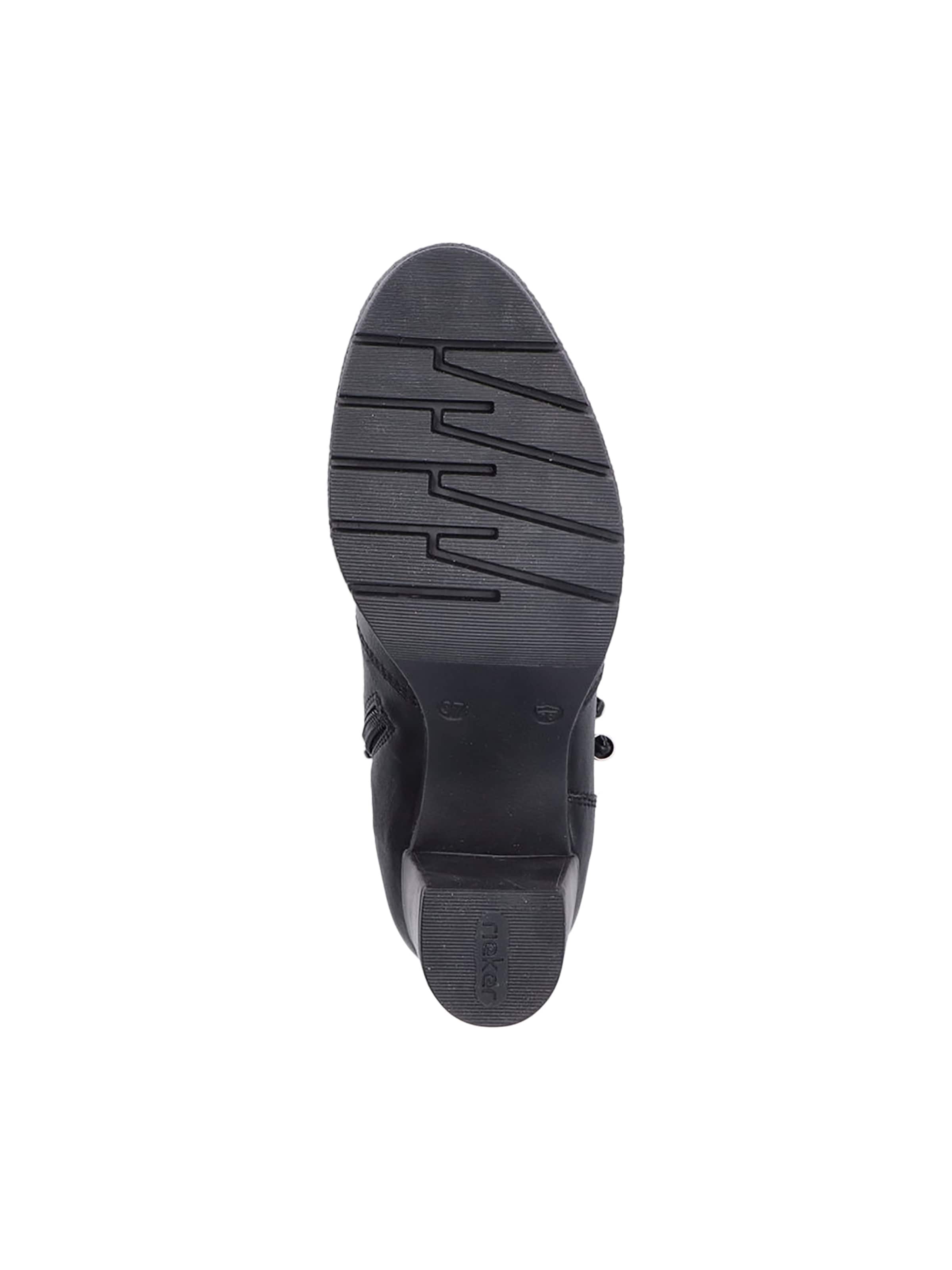 Rieker Ankle boots 'Girona Absatzstiefelette' in Black