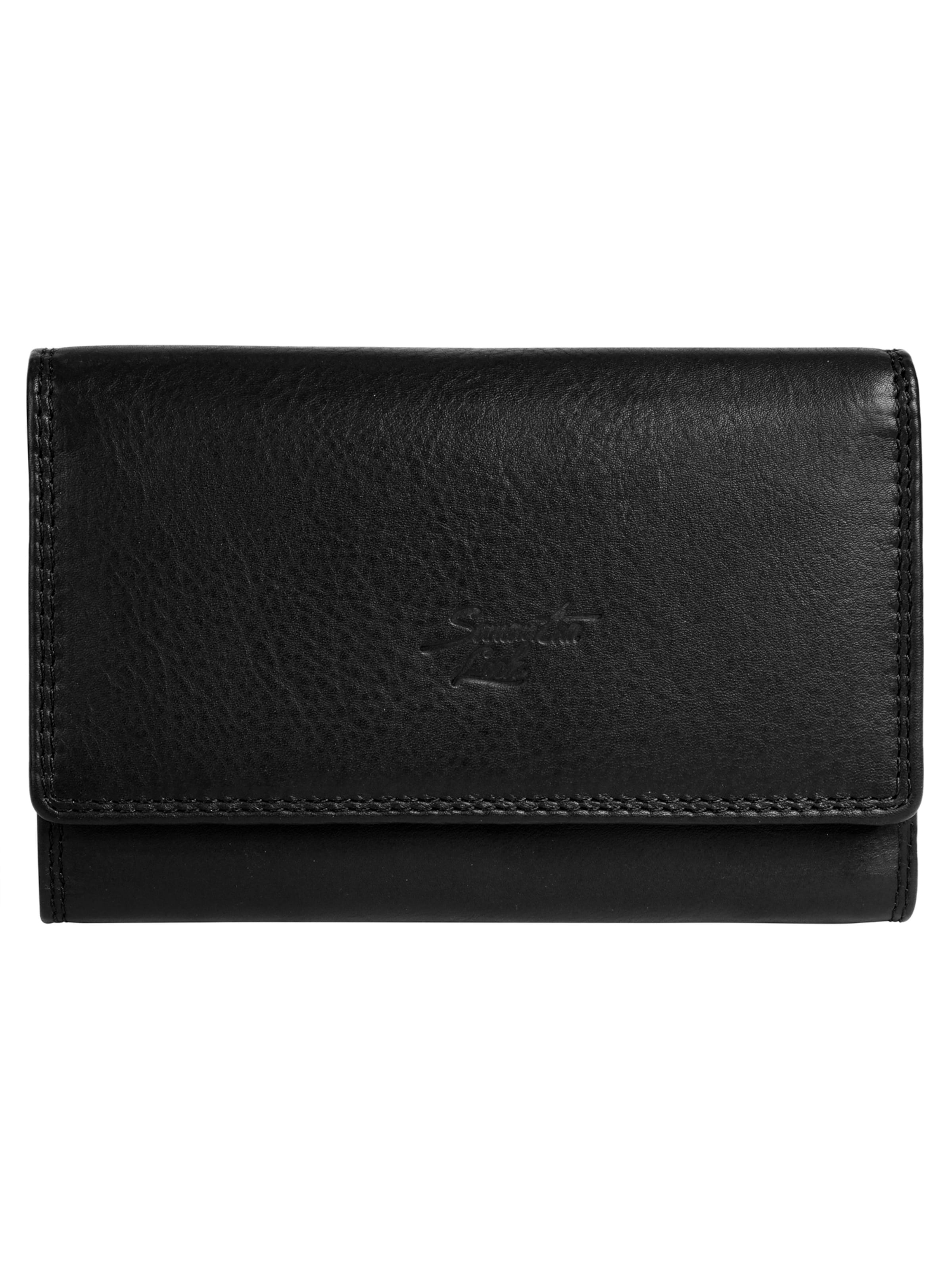 Samantha Look Wallet in Black: front