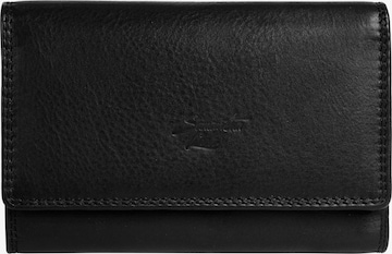 Samantha Look Wallet in Black: front