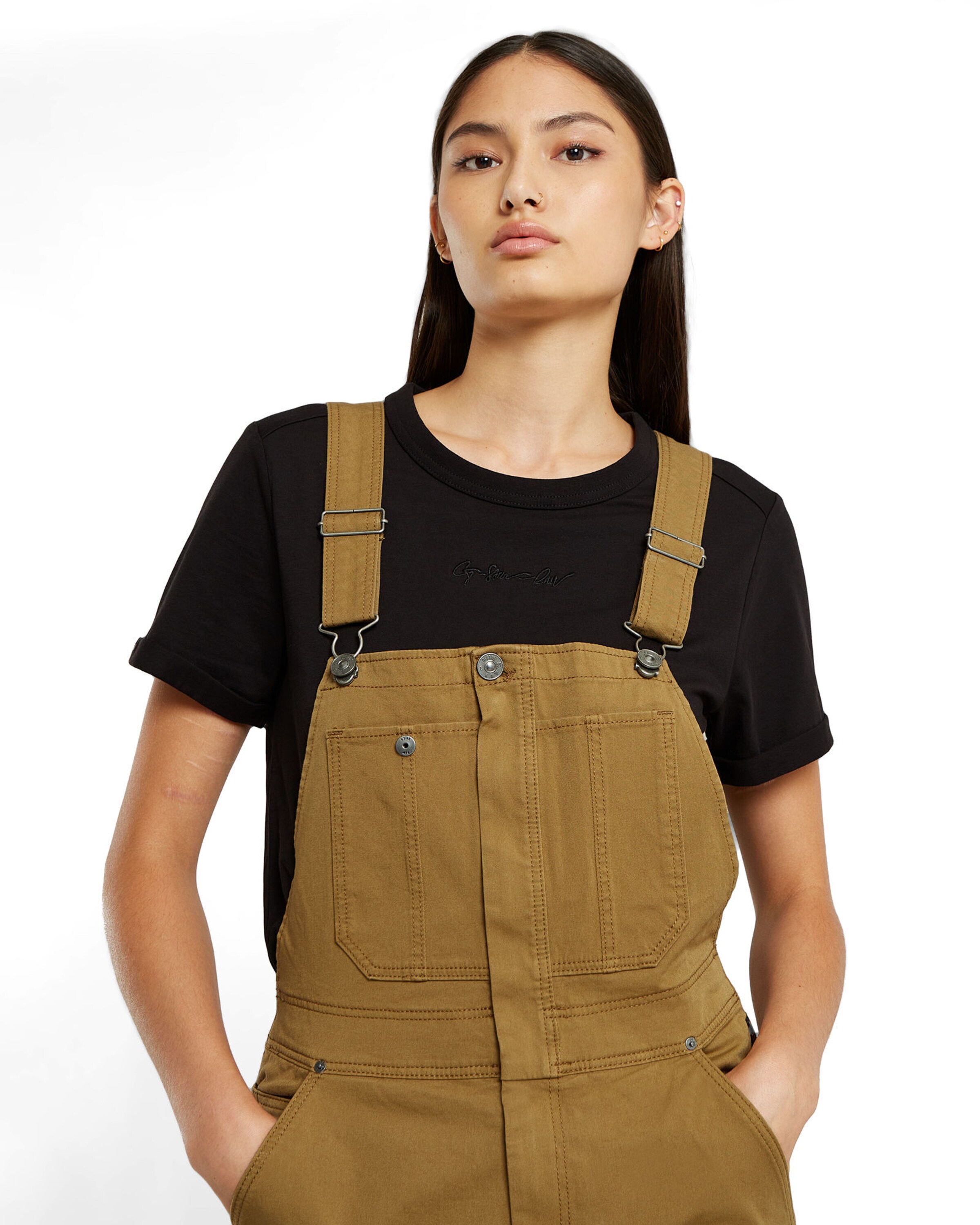 G-STAR Jumpsuit 'Dungaree' in Yellow
