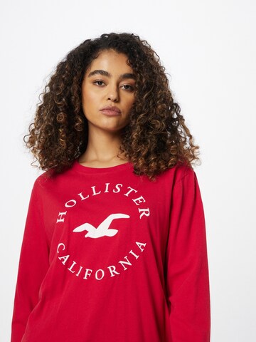 T-shirt HOLLISTER en rouge