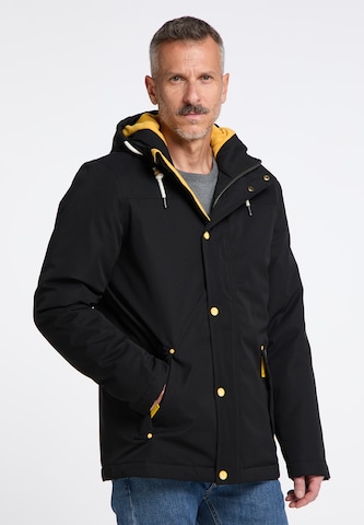 Schmuddelwedda Outdoorjacke in Schwarz: predná strana