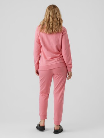 MAMALICIOUS Sweatshirt 'Ark June' in Roze