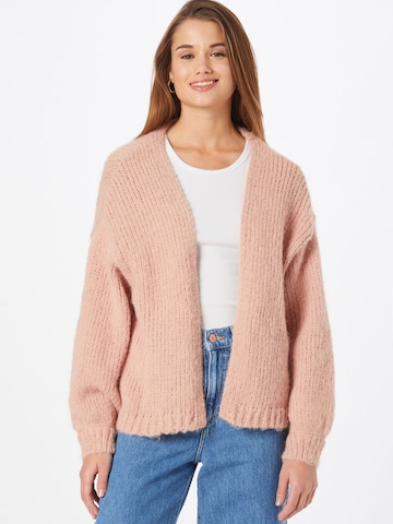 VERO MODA - Casaco de malha 'MAYBE' em rosa: frente