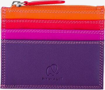 Porte-monnaies mywalit en violet : devant