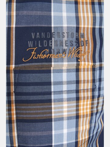 Jan Vanderstorm Comfort fit Button Up Shirt ' Jirka ' in Blue
