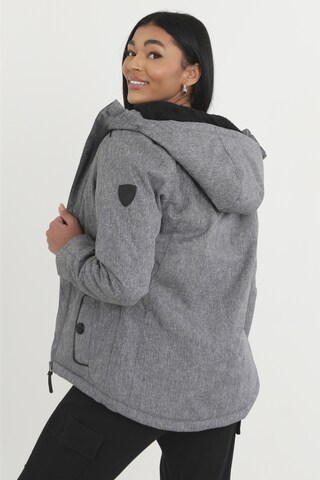 BRAVE SOUL Winterjacke 'Josy' in Grau