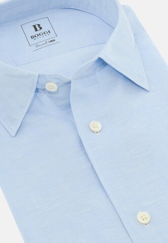 Boggi Milano Regular fit Button Up Shirt in Blue