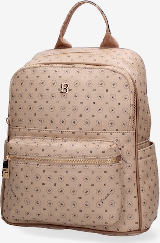 Briciole Backpack in Beige: front
