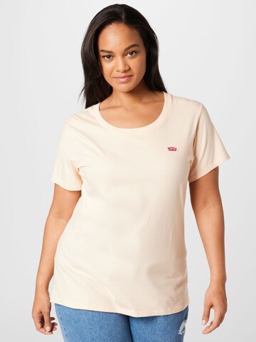 Levi's® Plus Shirt 'The Perfect Tee' in Oranje: voorkant