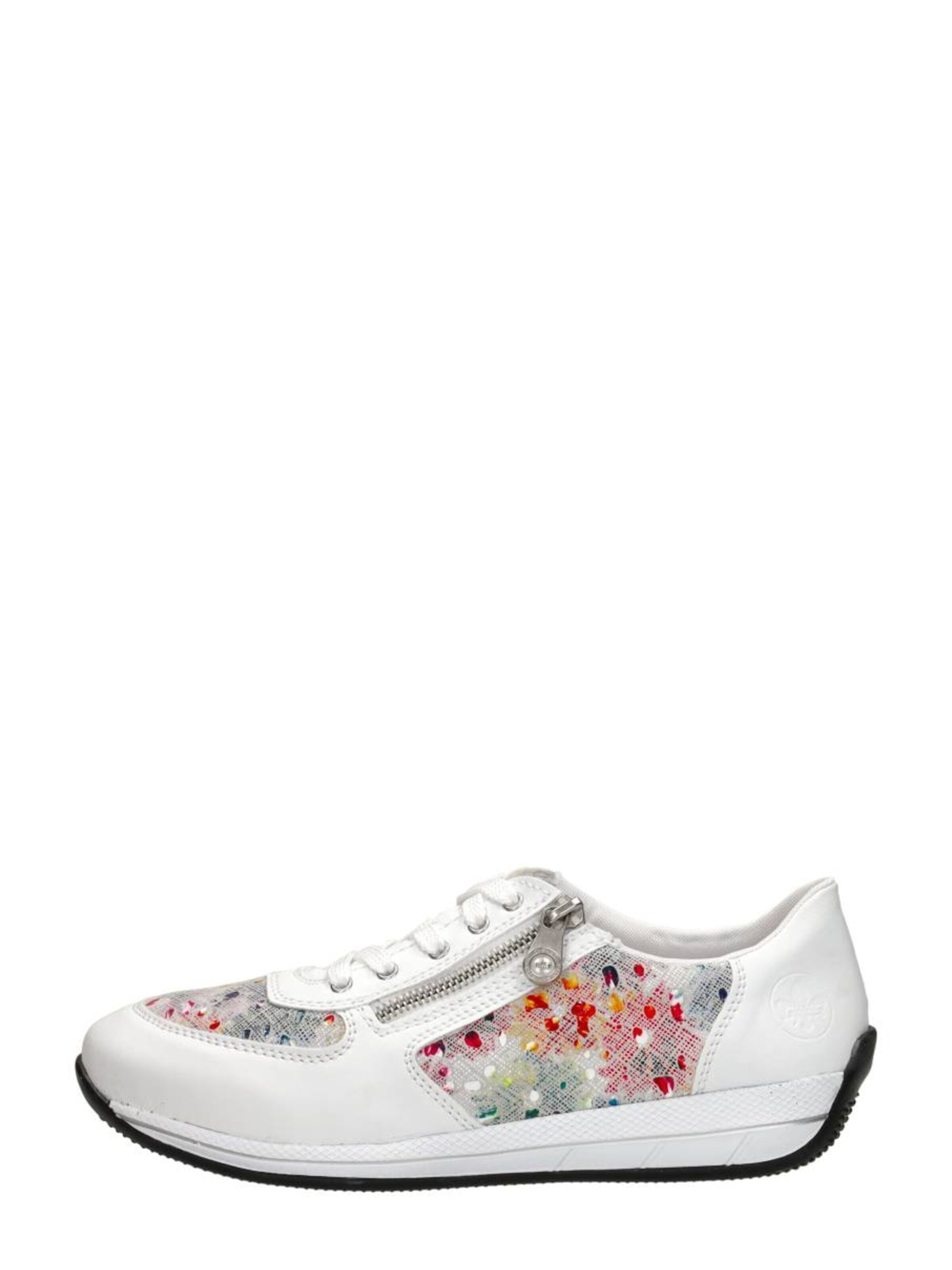 Chaussure à lacets 'Veterschoenen Laag' Rieker en blanc : devant