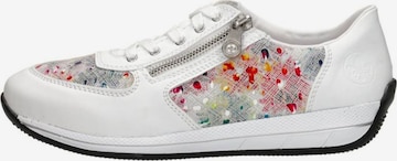 Chaussure à lacets 'Veterschoenen Laag' Rieker en blanc : devant
