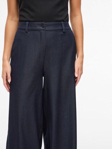 VILA Wide leg Broek 'VIOfala' in Blauw