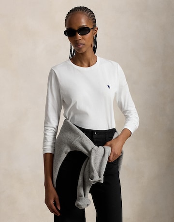 Polo Ralph Lauren Póló 'KNIT-T-SHIRT' - fehér: elől