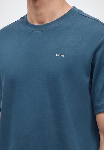 G-STAR Shirt 'True' in Blue: front