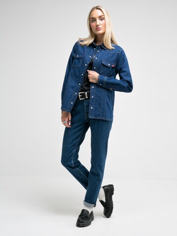 BIG STAR Blouse 'Western' in Blue