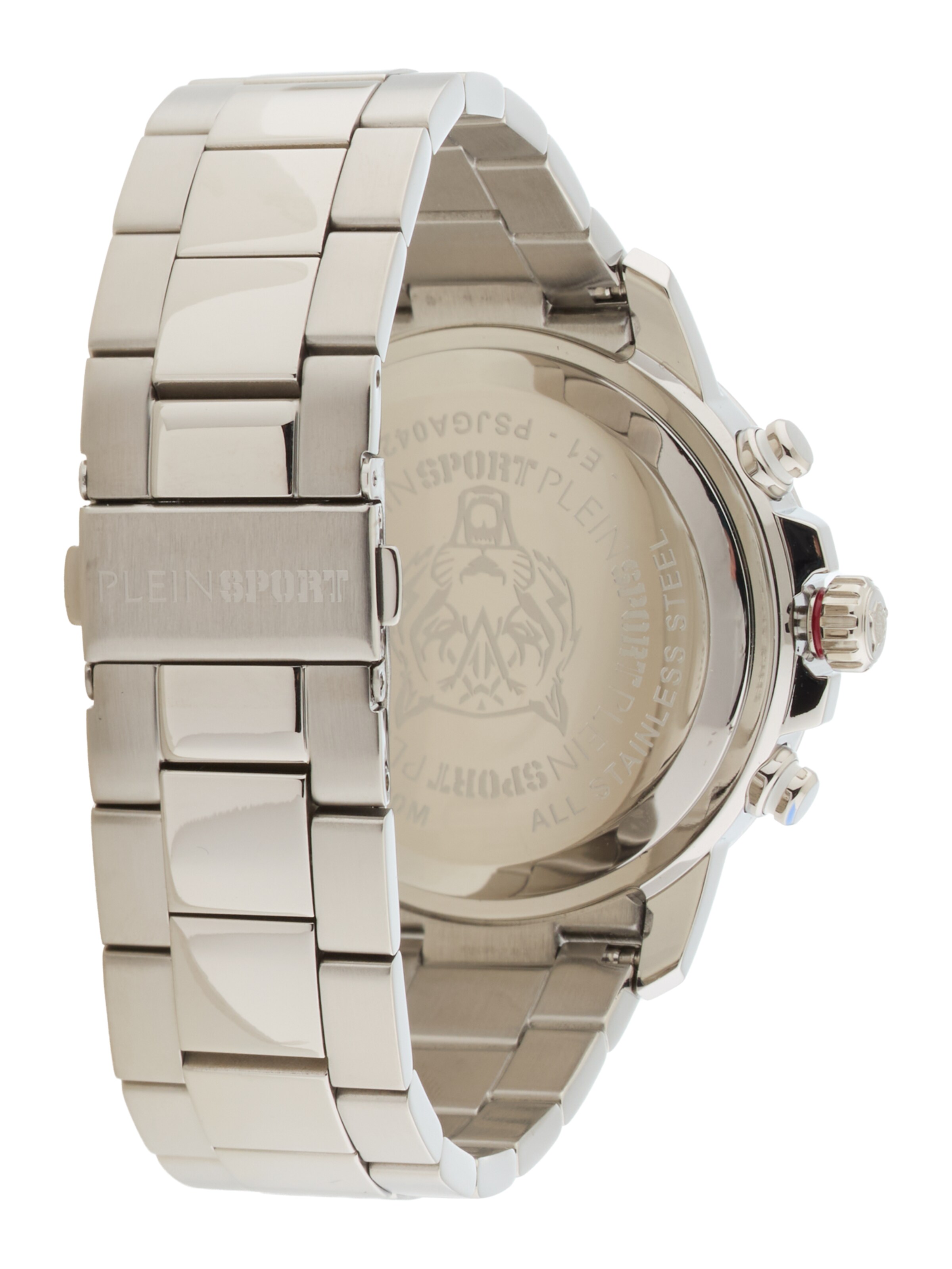 Plein Sport Аналогов часовник в сребърно