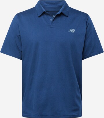 T-Shirt fonctionnel 'Essentials Performa' new balance en bleu : devant