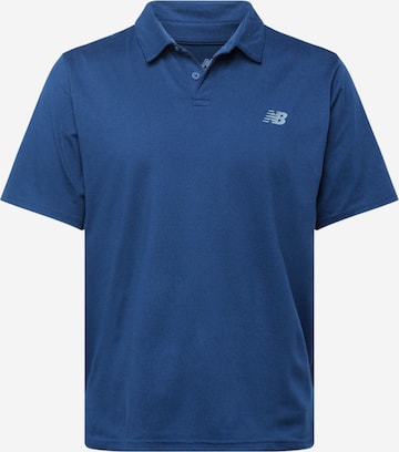 T-Shirt fonctionnel 'Essentials Performa' new balance en bleu : devant