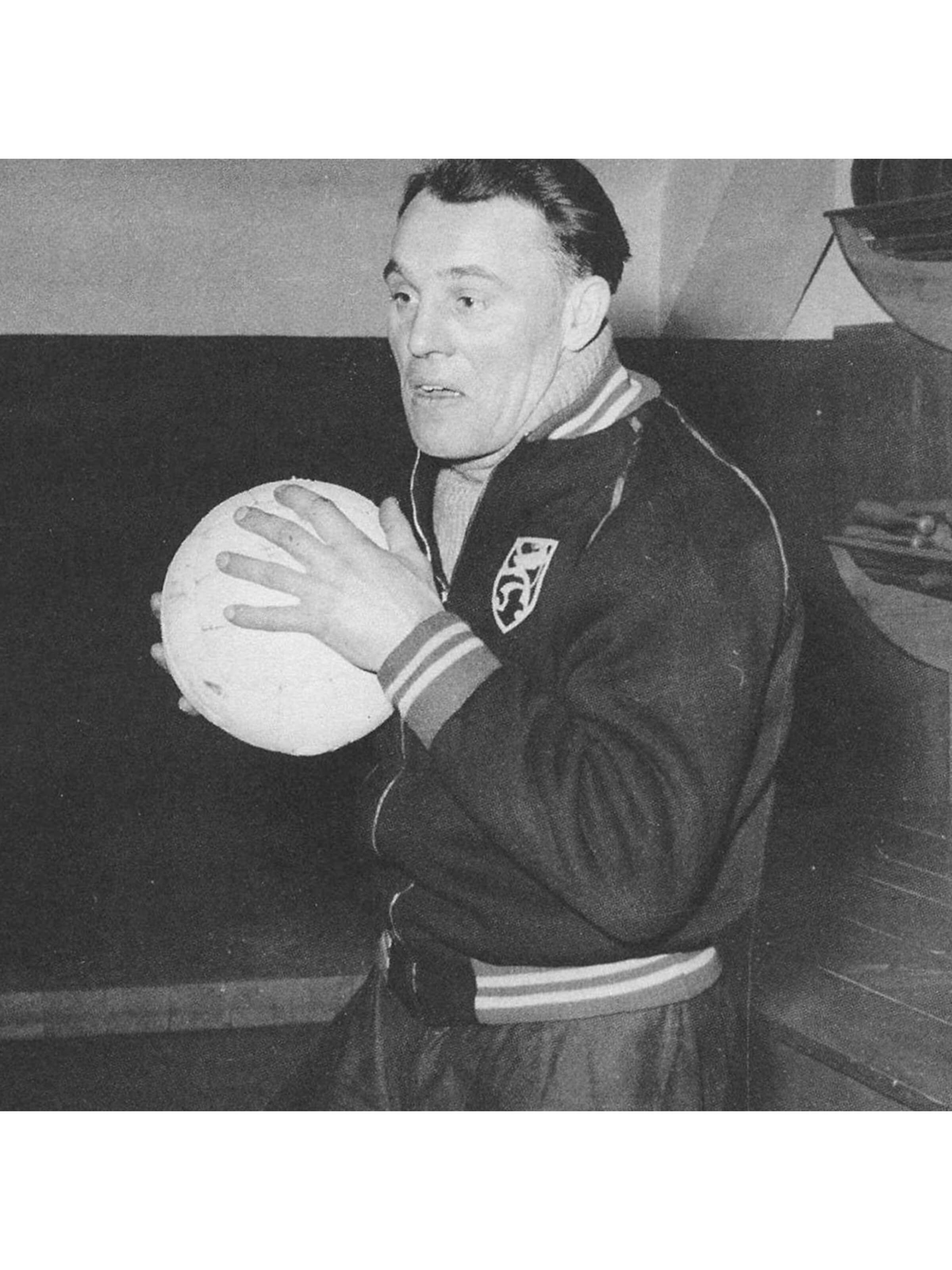 COPA FOOTBALL Sportjas 'België 1960's Retro Voetbaljack' in Zwart