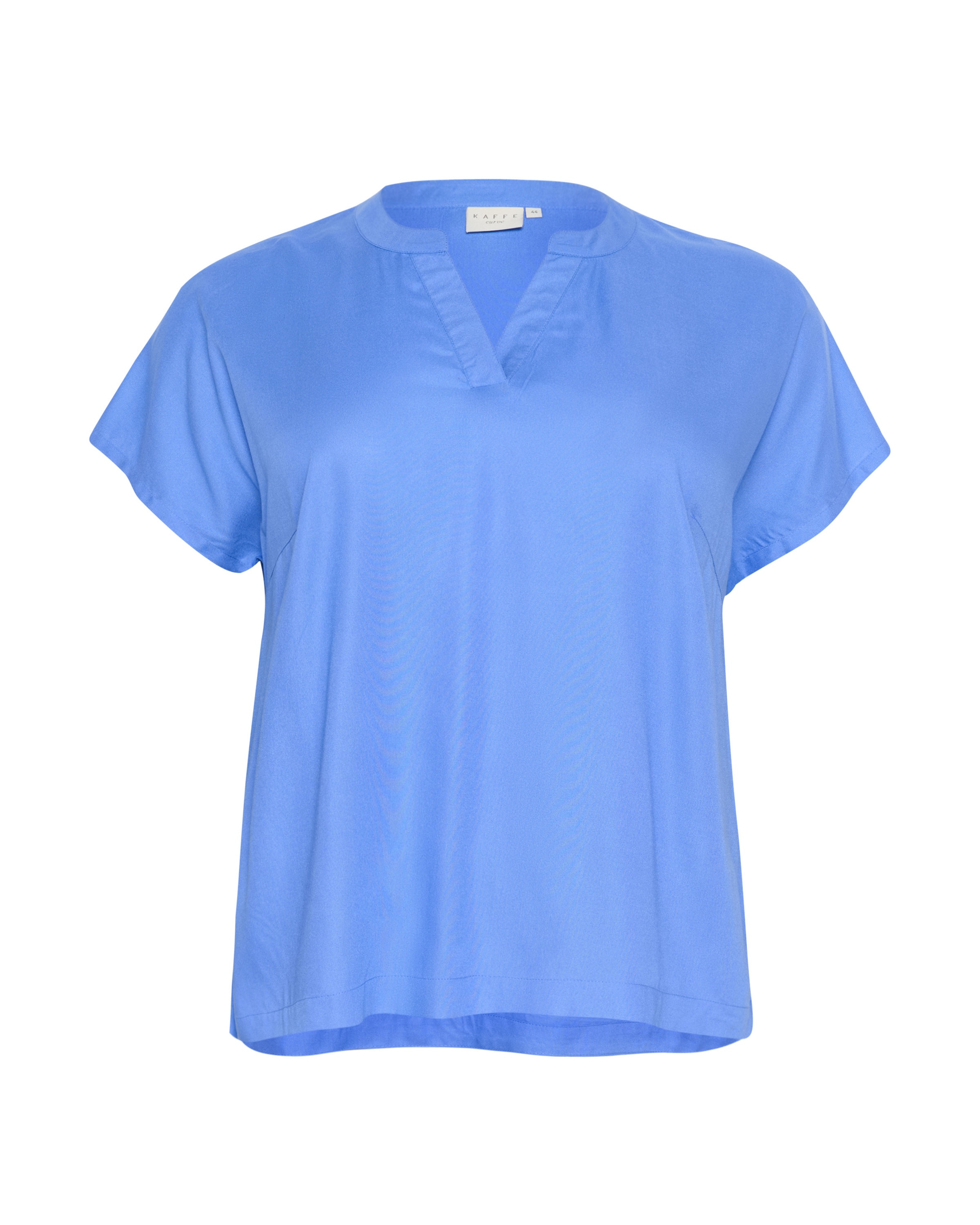 KAFFE CURVE Блузка 'Canny' в Синий: спереди