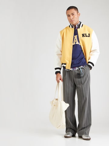 GAP Sweatshirt 'ATHLETIC' i blå