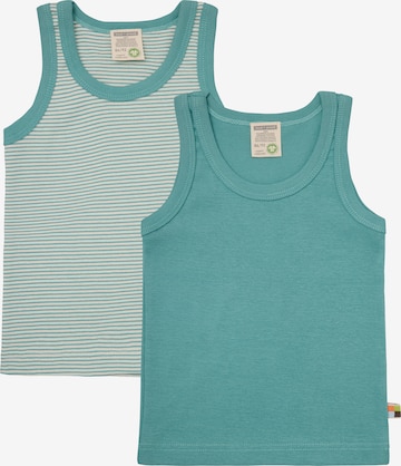 loud + proud Unterhemd in Grün: Vorderseite